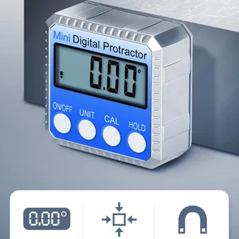 360 de Grade Mini Înclinometru Digital Electronic de Nivel Raportor de Unghi Rigla Masurare Ecartament de un Metru Finder cu Magnet Fierbinte de Vânzare