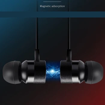 Vsidea Wireless Bluetooth căști Sport funcționare Casti cu bass puternic pentru muzica cu Microfon Pentru iPhone 8 X 7 Xiaomi, huawei