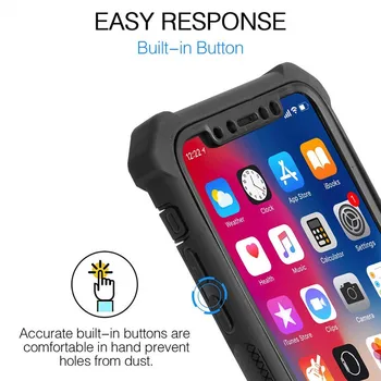 Telefon rezistent la socuri Caz Pentru iPhone 11 12 Pro XS Max XR 6S 7 8 Plus de Protectie Camera Armor Limpede Transparent Capacul din Spate Caz de Telefon