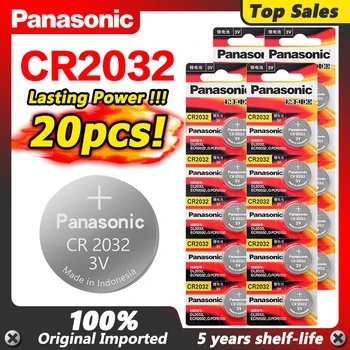 PANASONIC 20buc 3V CR2032 DL2032 KL2032 5004LC SB-T15 Baterie cu Litiu Butonul de Celulă rotundă Pentru tabloul Principal de Control de la Distanță Jucărie