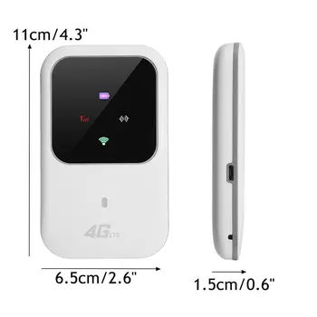 M80 Hotspot Portabil 4G Lte Wireless Mobile Wifi Router Modem 150Mbps, 2.4 G Wifi Cutie Terminal de Date Cutie Wifi Pentru Masina Acasa Mobile T