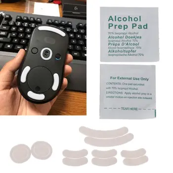 2 Seturi/pachet Tiger Gaming Mouse Picioare Mouse-ul Patina Pentru Logitech G Pro Wireless Alb Mouse-ul Alunecă Curba C