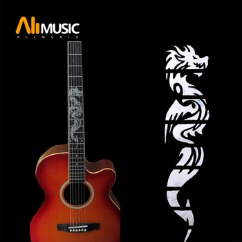 Chitara Inlay Autocolante Dragon Guitarra Fretboard Decalcomanii/ Markere Pentru Chitara Fret Gât