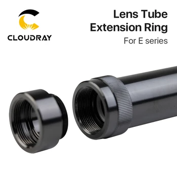 Cloudray Seria E Obiectiv Extensie Tub Inel de CO2 O. D. Lentila 25mm Tub pentru D20 F63.5mm/127mm Obiectiv pentru Masina de debitare cu Laser CO2