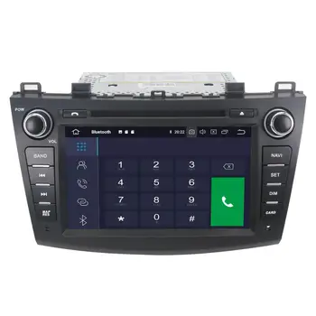 PX6 4GB+64GB, Android 10.0 Auto Multimedia Player Pentru Mazda 3 Axela 2009-2012 GPS auto Radio navi stereo IPS ecran Tactil unitatea de cap