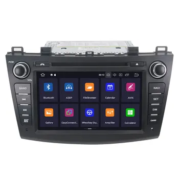 PX6 4GB+64GB, Android 10.0 Auto Multimedia Player Pentru Mazda 3 Axela 2009-2012 GPS auto Radio navi stereo IPS ecran Tactil unitatea de cap