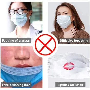 6PCS Unisex Plastic Masca Fata Titularul Reutilizabile Masca Suportului Crește Spațiu de Respirație Femei Împiedica Rujul J60