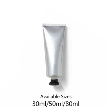 30ml 50ml 80ml de Aluminiu Argintiu Gol Moale Tuburi de Fata Cosmetice de Îngrijire a Pielii Crema de Albire Stoarce Lotiune de Corp Recipientul de Călătorie