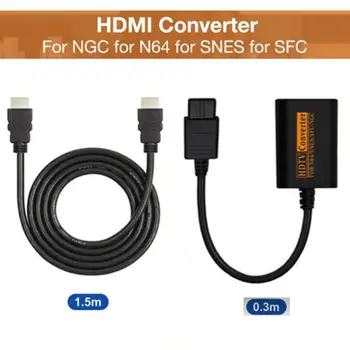 HDMI Convertor Comutator Pentru SNES N64 NGC SFC Pentru HDTV Cablu Video Splitter Joc Consola Conversie Accesorii de Joc