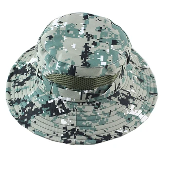 CAMOLAND Vara Pălărie Găleată Pentru Copii Boonie Camuflaj Palarii Baieti Soare UV, Capac de Protecție în aer liber, Pescuit de Plasă Respirabil Pălărie