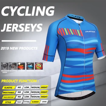 PHMAX 2020 Anti-UV Pro Femeile Ciclism Jersey Vara Respirabil Ciclism Îmbrăcăminte de Curse de Biciclete Haine Biciclete MTB Sportwears