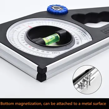 Multi-funcție Magnetic Panta Non-Instrument de Măsurare a Pantei Indicator Universal Conice Raportor