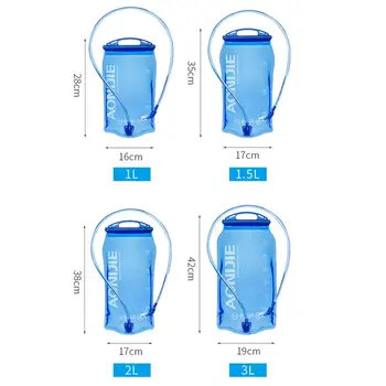 AONIJIE Apa de Hidratare vezicii Urinare Pachet Depozitare Rezervor de Apă Sac BPA Free Running Hydrations SD12 - 1L 1,5 L 2L 3L