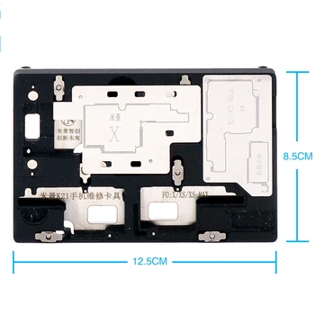 MJ K21 PCB Suport pentru iPhone X Xs Xsmax CPU U2 Placa de baza de Reparații de Prindere Unelte