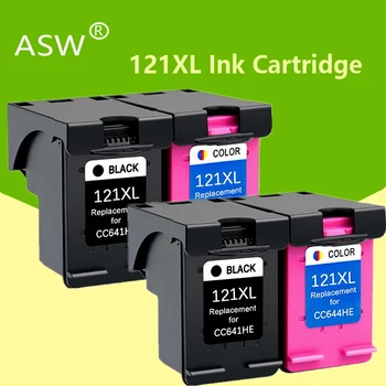 ASW 121XL Cartuș pentru hp 121 xl hp121 Cartuș de Cerneală pentru hp photosmart C4683 Deskjet D2563 F4283 F2423 F2483 F2493 printer