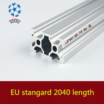 Imprimanta 3D Părți 4buc/lot 2040 Aluminiu Profil Standard European Anodizat Feroviar Liniar Profil de Aluminiu 2040 Extrudare 2040
