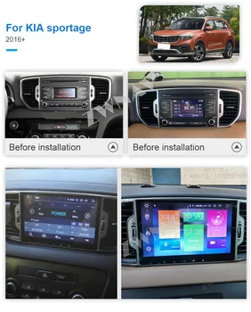 Carplay Pentru KIA Sportage 2016 2017 2018 2019 2020 Android Player Multimedia GPS Auto Audio Stereo Video Recorder Radio Unitatea de Cap