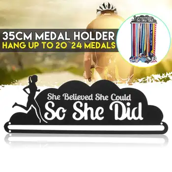 Medalii Medalia Cuier pentru fete femeie sportiv medaliat Rack de Afișare Funcționare, Înot, sală de Gimnastică Maratoane Medalie Cadou Decor