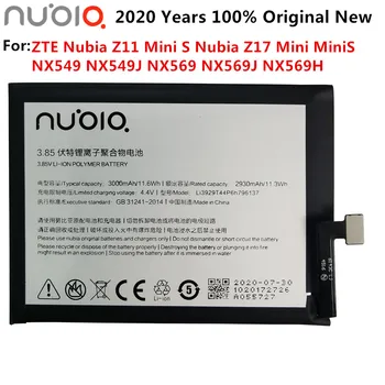 Original, Nou 3.85 V 3000mAh Li3929T44P6h796137 pentru ZTE Nubia Z11 MiniS NX549J Baterie