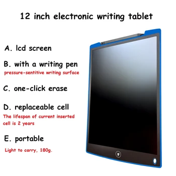 Electronice Scris Comprimat Digital Drawing Tablet Scrisul Tampoane Comprimat Portabil de Bord ultra-subțire Placa de Desen cu Pix