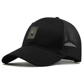 Capul mare Om Plus Dimensiune Șapcă de Baseball pentru Bărbați de Vara din Bumbac cu Ochiuri Trucker Hat de sex Masculin 3d de Mari Dimensiuni Snapback Pălării 56-60cm 60-68cm