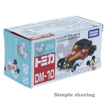Takara Tomy Tomica Disney Motoare DM 10 Dream Star 3 Mickey turnat sub presiune masini in Miniatura Fierbinte Pop pentru Copii Jucarii Pentru Copii Păpuși Amuzant