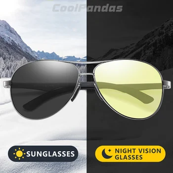 2020 Aviației de Conducere Fotocromatică ochelari de Soare pentru Barbati Ochelari Polarizati pentru Femei Zi de Viziune de Noapte Driver UV400 Ochelari de zonnebril heren