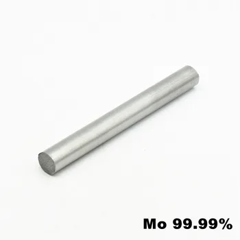 Molibden Mo Bar 99.99% Puritate Ridicată Tija de Metal pentru Experiment DIY Simplu Substanțe Element de Colecție cu Diametrul de 1-30mm*100mm