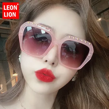 LeonLion Moda Retro Ochelari De Soare Femei Punk De Lux Ochelari De Soare Pentru Femei Brand Designer De Ochelari Femei Oglindă Oculos De Sol Feminino
