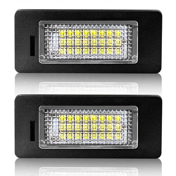 Super LED-uri Albe de Înmatriculare Lumini Pentru Skoda Fabia Octavia 2 3 3 Superb 2 3 Yeti 5L Rapidă NH1 NH3 Kodiaq NU7 Canbus fara Eroare