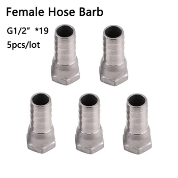 Barb furtun din Oțel Inoxidabil 304 de sex Feminin G1/2