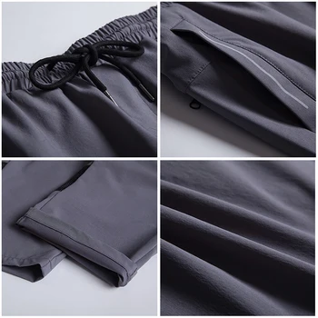 Pioneer Tabără de vară subțire de Vițel-Lungime pantaloni pentru bărbați îmbrăcăminte de brand solid uscare rapidă pantaloni sex masculin calitate stretch pantaloni AXX701152