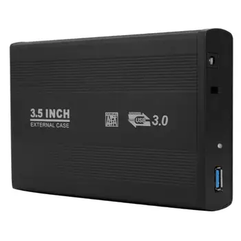 VKTECH 3.5 inch HDD Extern Hard Disk Caz Clasic de Culoare Solidă Delicate SATA SSD pentru USB3.0 Adaptor Hard Disk Cabina pentru PC