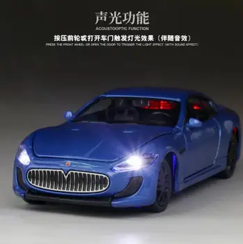 Nou 1:32 Maserati GT Aliaj Model de Masina Diecasts & Vehicule de Jucărie Mașini de Jucărie Jucării Educative Pentru Copii Cadouri pentru un Băiat Jucărie