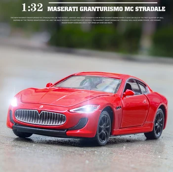 Nou 1:32 Maserati GT Aliaj Model de Masina Diecasts & Vehicule de Jucărie Mașini de Jucărie Jucării Educative Pentru Copii Cadouri pentru un Băiat Jucărie