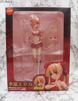 Elika Frizuhara Fata Sexy Curse Fată Ver Model Moale Piept PVC Desene animate Decorare Misaki Kurehito Anime figurina Papusa 29cm