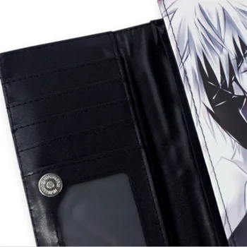 Desene animate Death Note AM PU portofel din Piele Lung Butonul Photo Card Titularii Straturi portmonee Monede Casual cosplay Băieți Fete sacul Drăguț