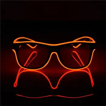 Ochelari de Soare luminos, cu lumina-cadru pentru baterii UV400 părți led diverse Culori