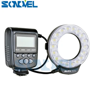 Meike FC-110 FC110 LED Macro Ring Flash de Lumină pentru Nikon D500 D5 D7500 D3400 D3300 D800 D810 D750 D7200 D5600 D5500 D5300 D5200