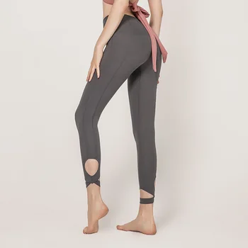 Plasă De Yoga Costum De Înaltă Gât Sutien De Sport Solid Yoga Jambiere 2 Bucata Set Pentru Femei Trening Gol Afară De Yoga Pantaloni Sport De Antrenament Set