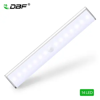 [DBF]LED-uri IR Infraroșu Detector de Miscare Wireless cu Senzor de Iluminat cu LED-uri Lumini de Perete Dulap Noapte Baterie Lampă Cabinet Dulap Lumina