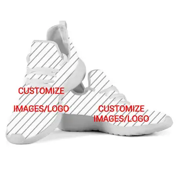 FORUDESIGNS Pantofi Casual pentru Barbati Personalizate Logo/Imagine/Text/Nume Complet 3D de Imprimare Apartamente Adidași de Primăvară/Toamnă DIY de sex Masculin Încălțăminte