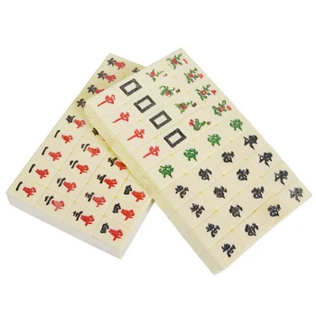 Divertisment În Aer Liber Pliere Mini Mahjong Set Multifunctional Set Tabla De Joc Pentru A Călători Familie Timp Liber
