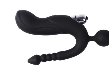 Mai multe stimuli de silicon vibrator, dual, Triple penetrator sex produs de jucării sexuale pentru bărbat /femeie/gay/leabian