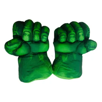 4-12Y Copil și Adulți Cosplay Hulk Pumn de Pluș Mănuși Efectuarea Scut Recuzită Jucarii Copii Cadou