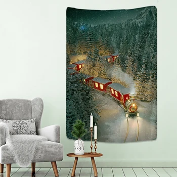 Casa de decorare arta de fundal pânză pom de Crăciun tapiserie de perete Boem camera de zi de decorare Datura livrare gratuita lenjerie de pat