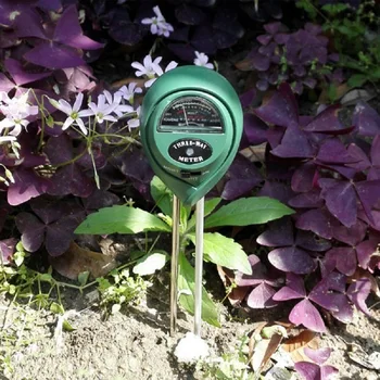 3 In1 Higrometru PH-ul Solului Tester Grădină de Flori de Plante de Umiditate Contor de Lumină Instrumente de Testare