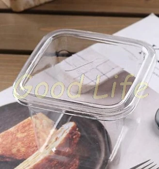 Cutie de plastic Transparent desert conservarea de fructe tort de inghetata cutie de unică folosință Tiramisu cutie Guangzhou