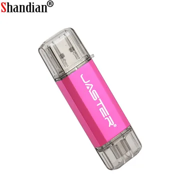 SHANIDAN USB 3.0 Tip C OTG Flash Drive USB Pendrive pentru Tip-C Mobile/PC 1 64GB 32GB 16GB 8GB 4GB de Mare Viteză Micro USB Stick