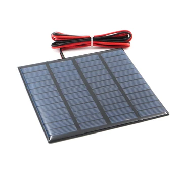 Panou Solar 9V 12V, 18V 1.5 W 1.8 W 1.92 W 2.5 W 2W 3W 5W 10W 20W Mini Solar Baterie, Încărcător de Telefon Mobil Portabil DIY cu Cablu